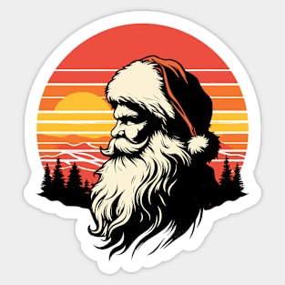 Vintage Santa Claus Sweatshirt Sticker